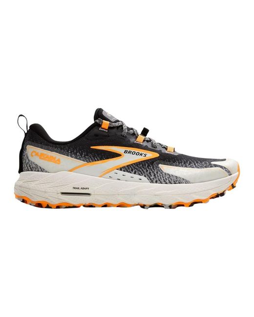 Brooks Black Cascadia 18 Running Shoes for men