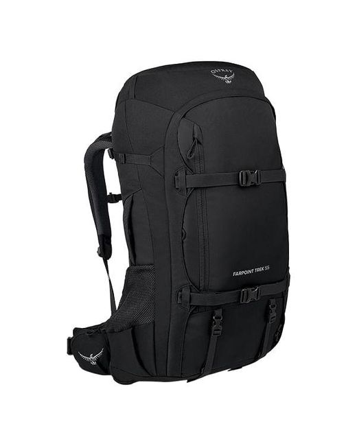 Osprey Black Farpoint Trek 55 Backpack Farpoint Trek 55 Backpack