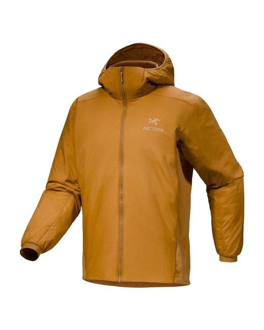 Arc'teryx Orange Atom Hoody Jacket Atom Hoody Jacket for men
