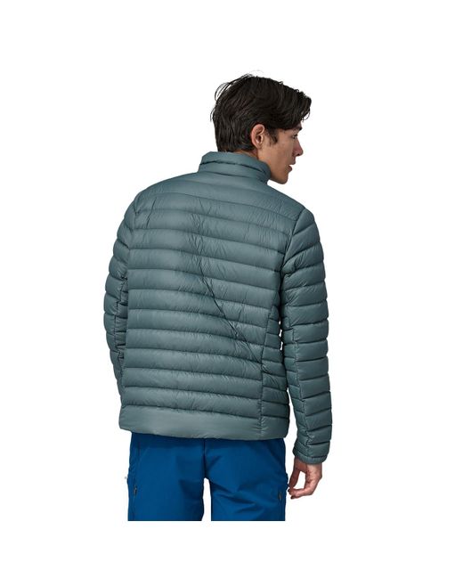 Patagonia Green Down Sweater Jacket Down Sweater Jacket for men