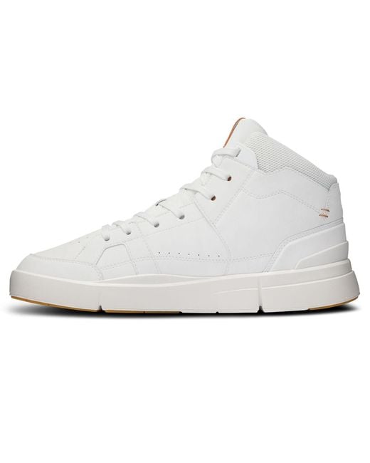 On Shoes White Mens The Roger Clubhouse Mid for men