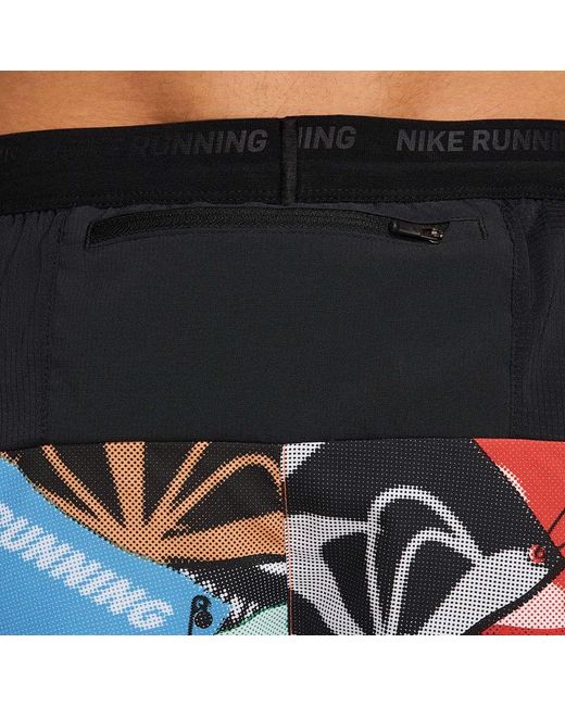 Nike Blue Stride Run Energy Shorts for men