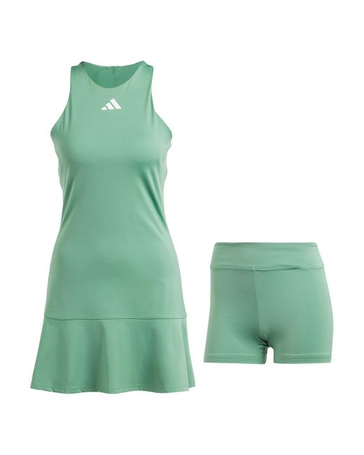Adidas Green Dress Dress