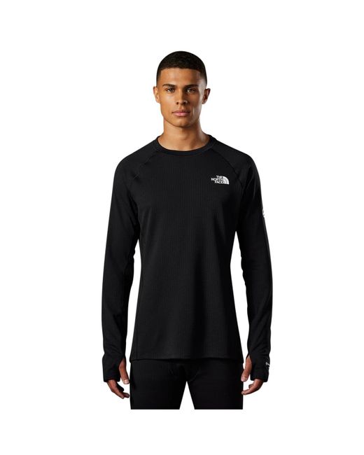 The North Face Black Mens Summit Series Pro 200 Crew Mens Summit Series Pro 200 Crew for men