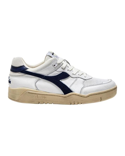 Diadora Blue B.560 Used Shoes B.560 Used Shoes for men