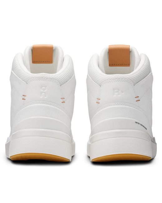 On Shoes White Mens The Roger Clubhouse Mid for men