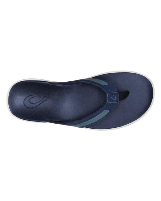 Olukai Blue Leeward Beach Sandals Leeward Beach Sandals for men