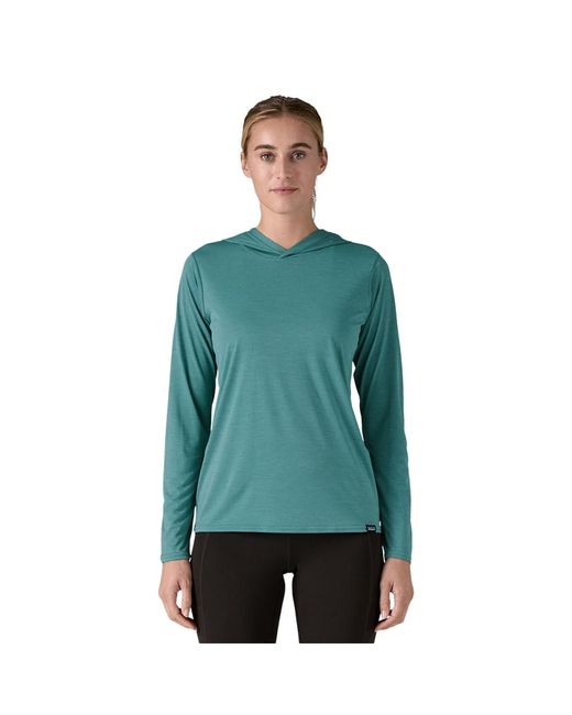 Patagonia Green Capilene Cool Daily Hoody