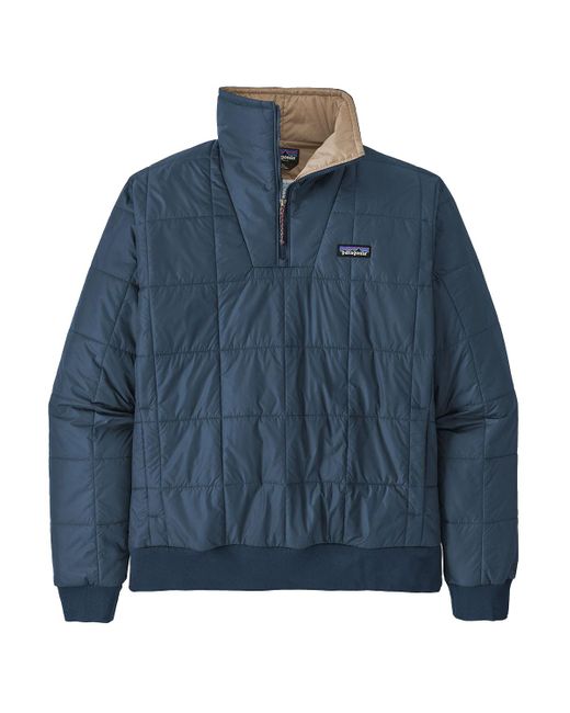 Patagonia Box Quilted Pullover in Blue for Men Lyst