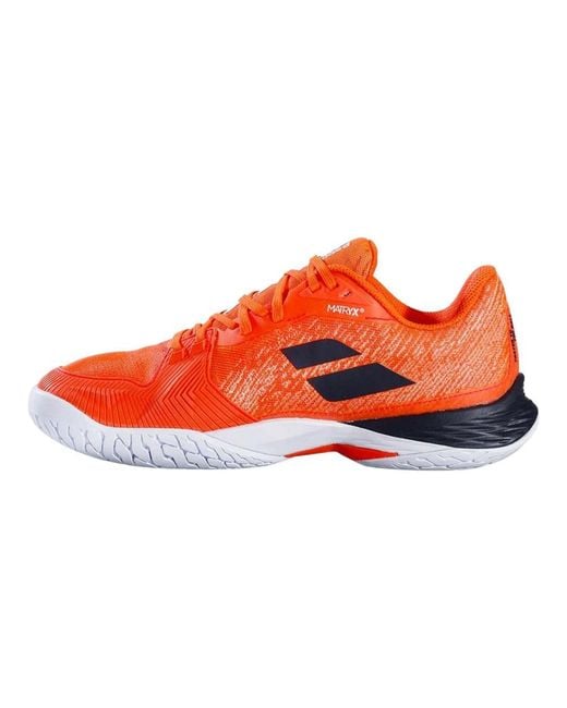 Babolat Orange Jet Mach 3 Tennis Shoes Jet Mach 3 Tennis Shoes for men