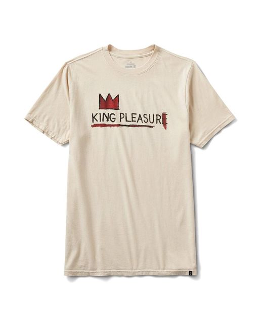 Roark Revival Natural Basquiat King Pleasure Premium Tee Basquiat King Pleasure Premium Tee for men