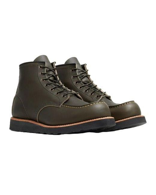 Red Wing Black Classic Moc Boots Classic Moc Boots for men