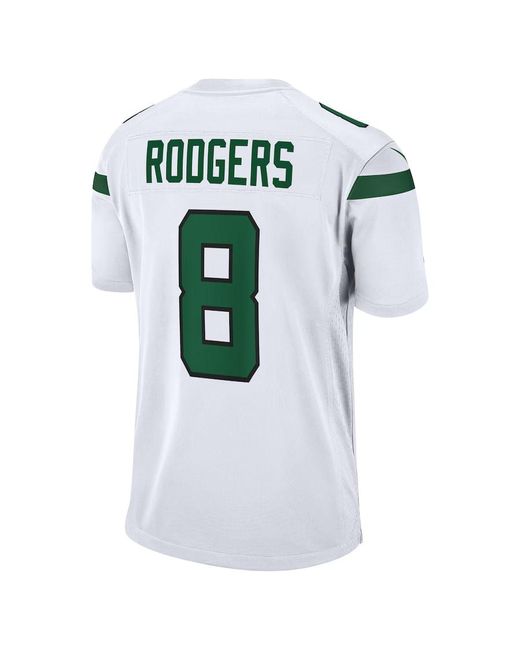 Aaron rodgers white jersey sales