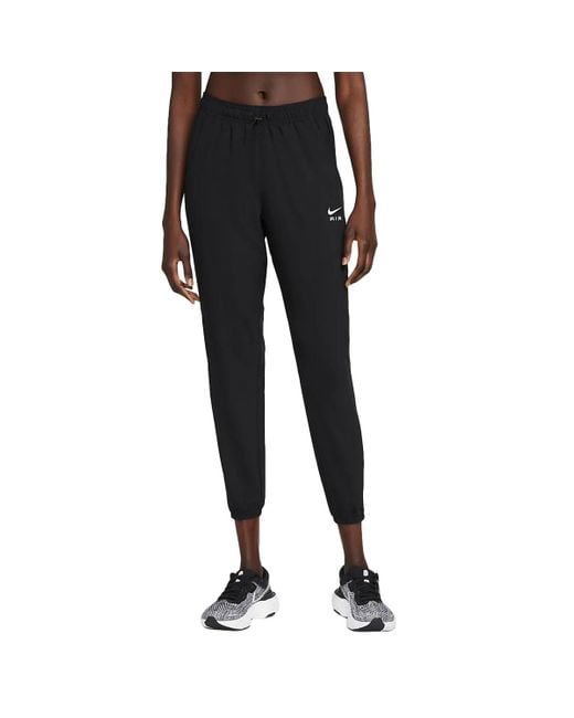 Nike Air Drifit Running Pant in Black Lyst