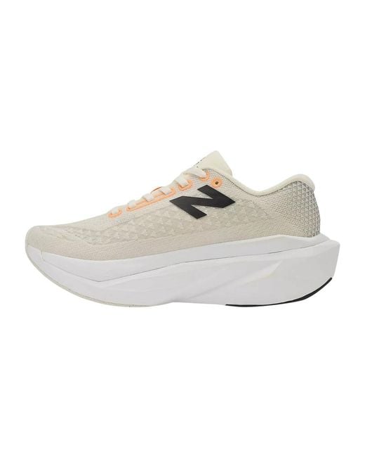 New Balance Gray Fuelcell Supercomp Trainer 3 Shoes for men