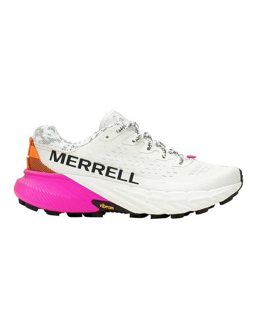 Merrell White Agility Peak 5 Shoes Agility Peak 5 Shoes