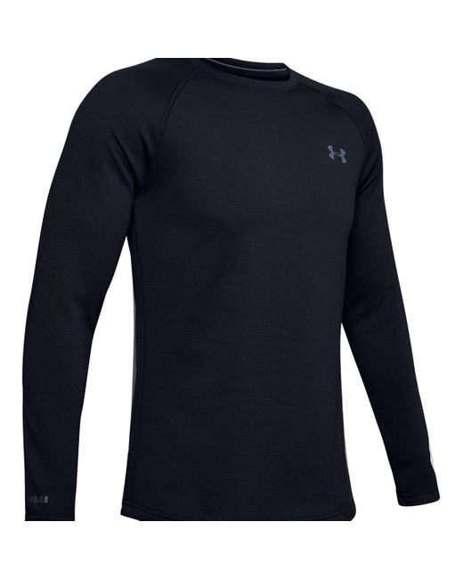 Under Armour Cg Base 4.0 Crew in Black for Men | Lyst