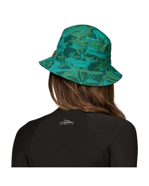 Patagonia Green Wavefarer Bucket Hat Wavefarer Bucket Hat