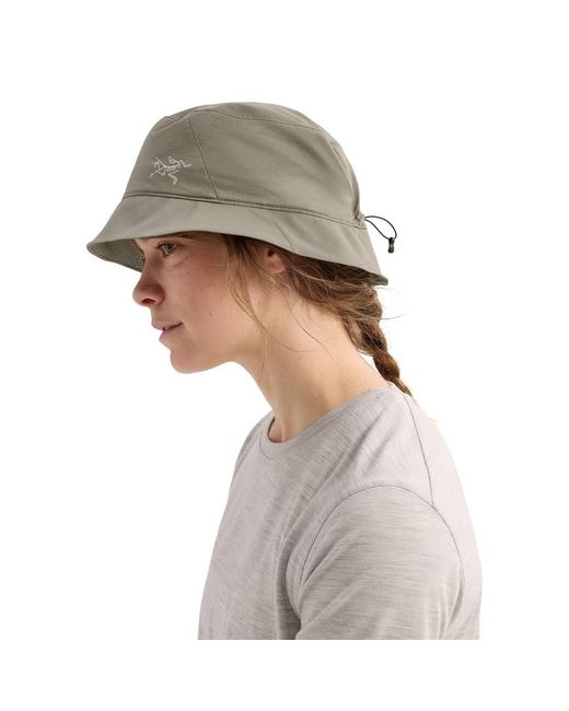 Arc'teryx Gray Aerios Bucket Hat Aerios Bucket Hat for men