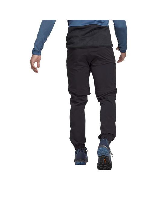 Adidas Originals Black Utilitas Hiking Zip-off Pants Utilitas Hiking Zip-off Pants for men