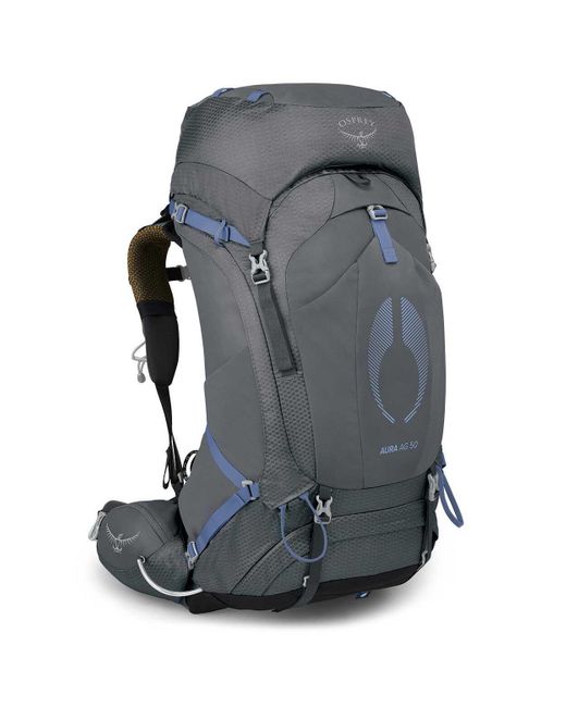 Osprey Gray Wo Aura Ag 50 Hiking Backpack – 47/50 L