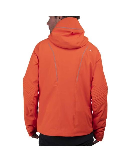 Kjus formula jacket herren cheap orange