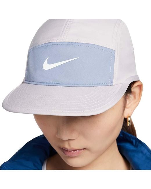 Nike Blue Dri-fit Fly Unstructured Swoosh Cap Hat Dri-fit Fly Unstructured Swoosh Cap Hat