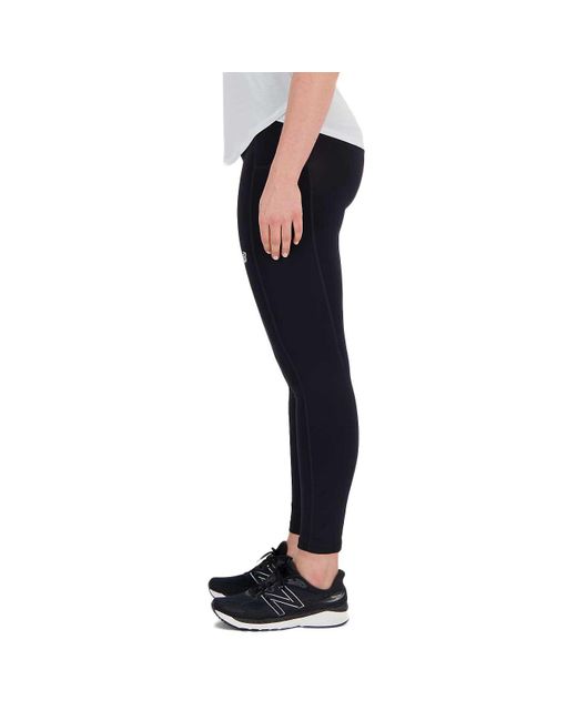 New Balance Wo Accelerate Pacer Tights in Blue Lyst