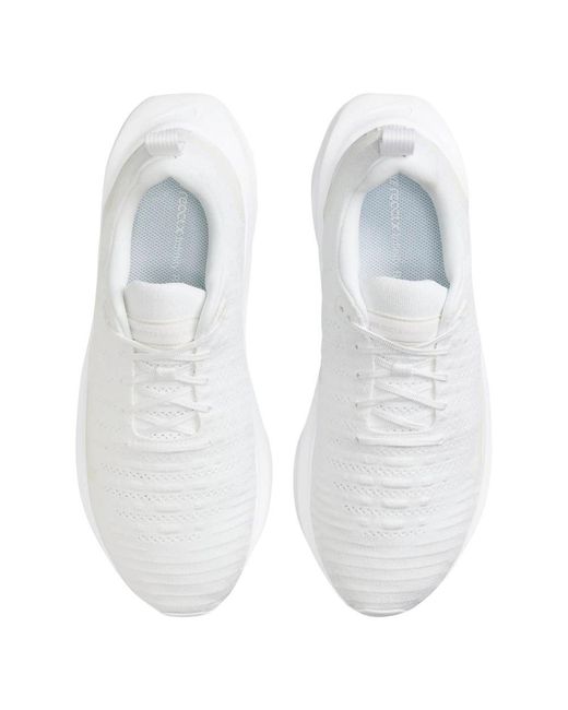 Nike White React Infinity Run Fk4 Shoes React Infinity Run Fk4 Shoes for men