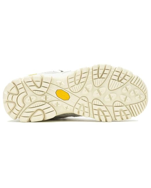 Merrell White Wo Moab 3 Mid Waterproof Shoes