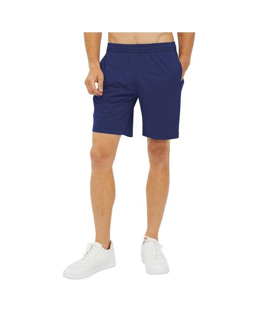 Redvanly Blue Byron Tennis Shorts Byron Tennis Shorts for men