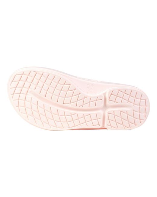 OOFOS Pink Thong Sandals Thong Sandals