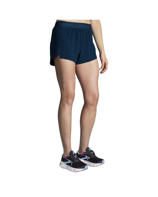 Brooks Blue Chaser 3in Shorts Chaser 3in Shorts