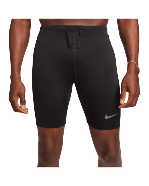 Nike Black Mens Fast Dri-fit 1/2-length Tights Mens Fast Dri-fit 1/2-length Tights for men