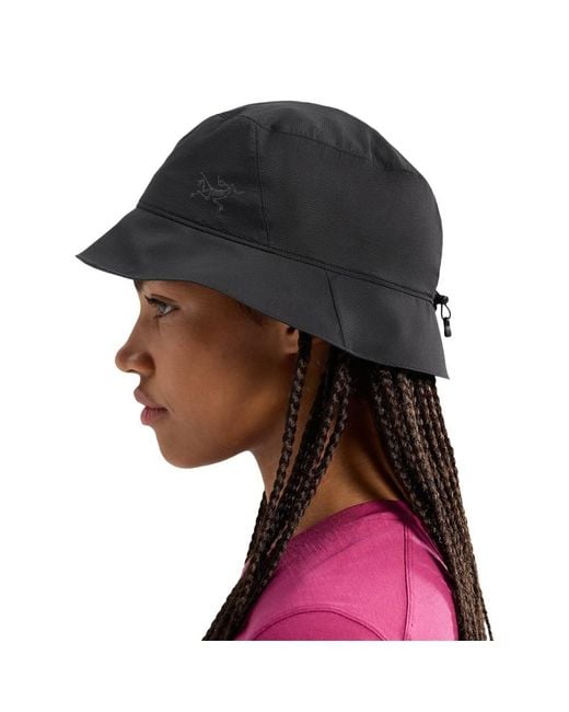 Arc'teryx Black Aerios Bucket Hat Aerios Bucket Hat for men