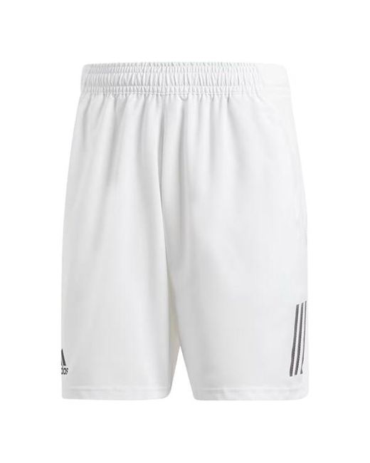 Adidas White Club Tennis 3-stripes Shorts Club Tennis 3-stripes Shorts for men