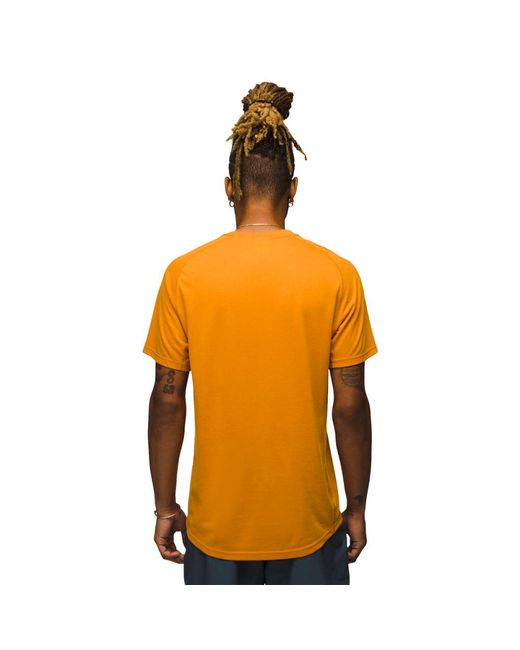 Prana Orange Mission Trails Short Sleeve T-shirt Mission Trails Short Sleeve T-shirt for men