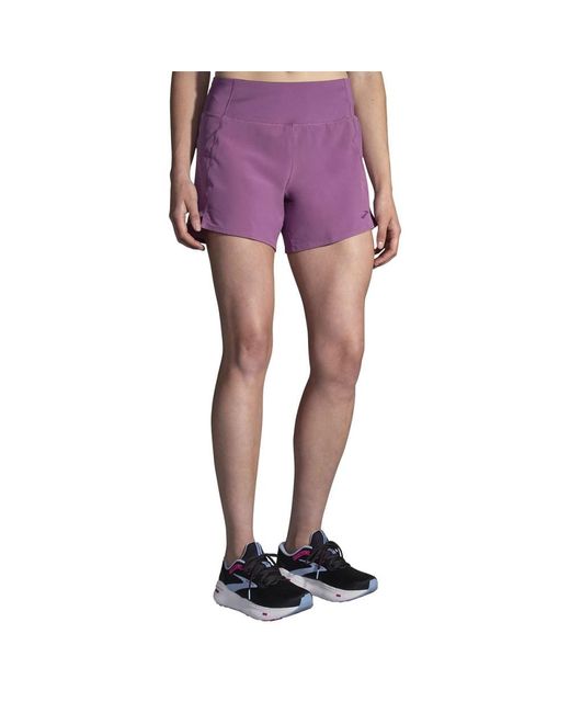 Brooks Purple Chaser 5in Shorts Chaser 5in Shorts