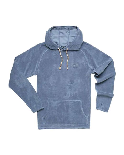 Howler Brothers Blue Terry Cloth Hoodie Terry Cloth Hoodie for men