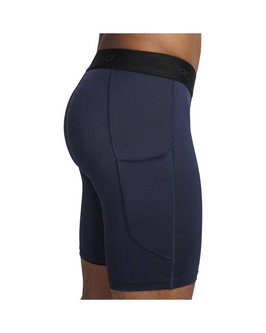 Nike Blue Pro Dri-fit Compression Shorts Pro Dri-fit Compression Shorts for men