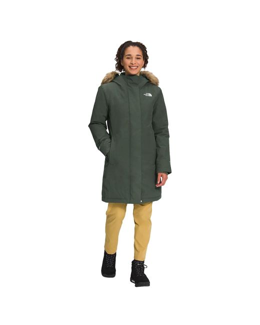 The North Face Green Arctic Parka