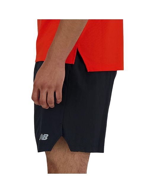 New Balance Blue Mens Rc 7in Shorts Mens Rc 7in Shorts for men
