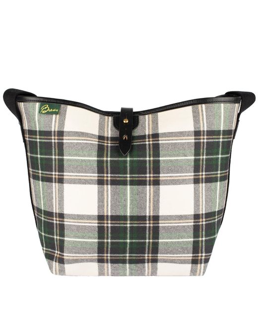 Brady Kinross Medium Tote Bag Forest Check | Lyst