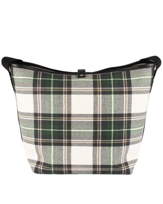 Brady Kinross Medium Tote Bag Forest Check | Lyst