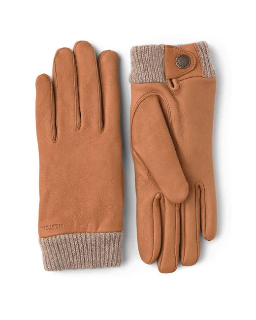 Hestra Idun Glove in Brown | Lyst