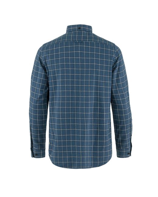 Fjallraven Fjallraven Ovik Flannel Shirt Indigo in Blue for Men | Lyst