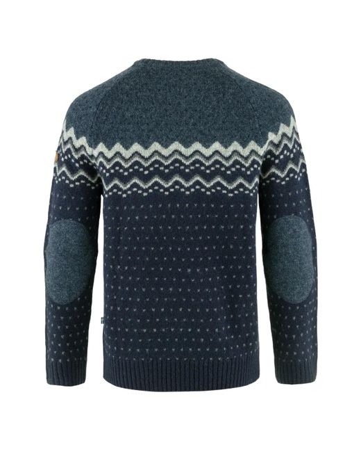 Fjallraven Ovik Knit Sweater Dark Navy in Blue for Men | Lyst
