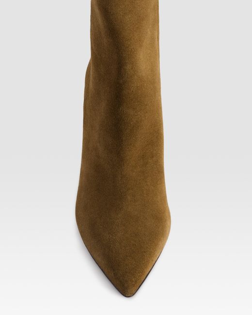 Paris Texas Brown Suede Ankle Boot