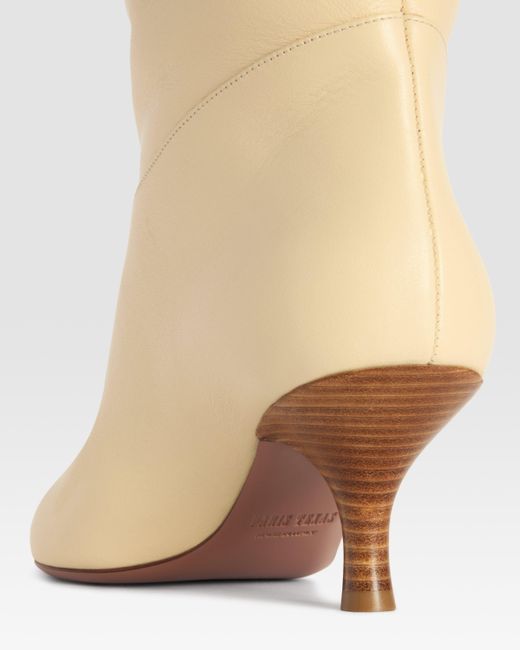Paris Texas White Leather Boot