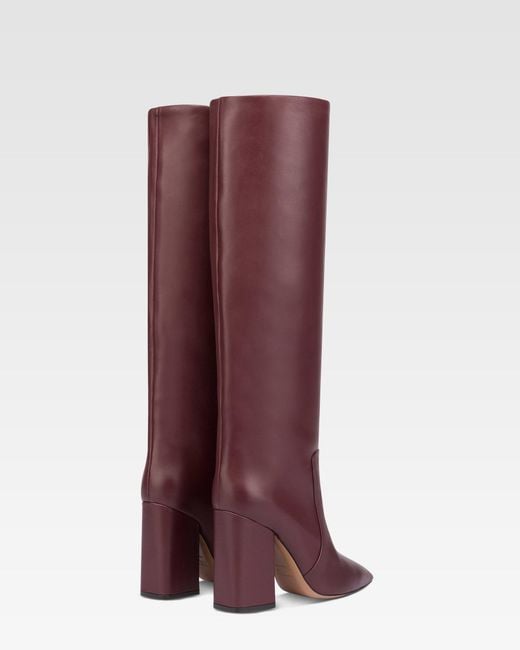 Paris Texas Purple Knee-High Boots